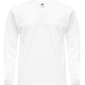 T-Shirt męski z długim rękawem  TSRA170LS  - WHITE