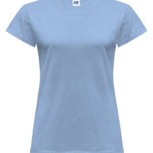 T-shirt damski JHK TSRLCMF - SKY BLUE