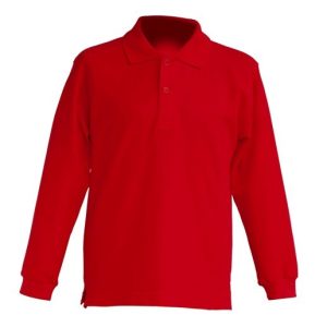 Polo KID LS  JHK PKID 210 LS  RED