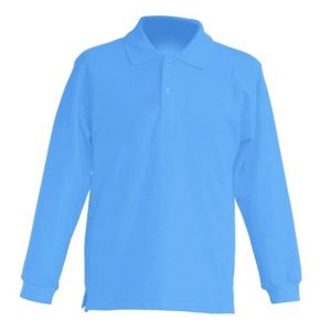 Polo KID LS  JHK PKID 210 LS  SKY BLUE