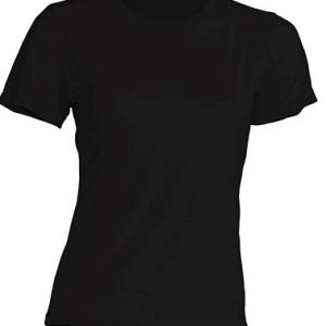 T-shirt  JHK, damski sportowy - SPORT T-SHIRT LADY -  BLACK