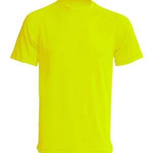 T-shirt JHK SPORT T-SHIRT MAN - GOLD FLUOR