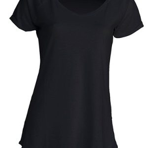 Damski T-shirt.  URBAN SEA LADY.  TSLSEA -  BLACK