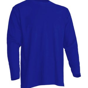 T-Shirt męski z długim rękawem  TSRA150LS  - ROYAL BLUE