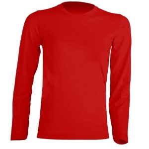 T-shirt KID LS JHK TSRK 150 LS RED