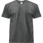 T-shirt JHK  TSRA 150 - CHARCOAL HEATHER