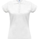 Polo damskie POPL 200 WHITE