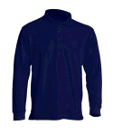 Polo męskie z długim rękawem JHK PORA 210 LS  NAVY