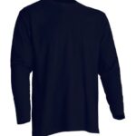T-Shirt męski z długim rękawem  TSRA150LS  - NAVY